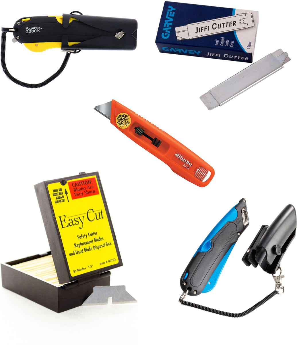 Cosco Box cutter, Shielded Blade, Black, Retractable, Utility 091524