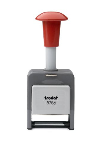 Trodat Numberer Stamp Plastic Sequential Automatic Self-inking 8 Adjustments 5.5mm Digits - Ref 86621