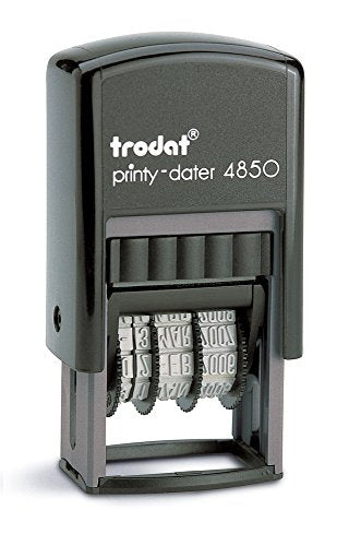 Trodat(R) 4850 Mini Text Dater, 