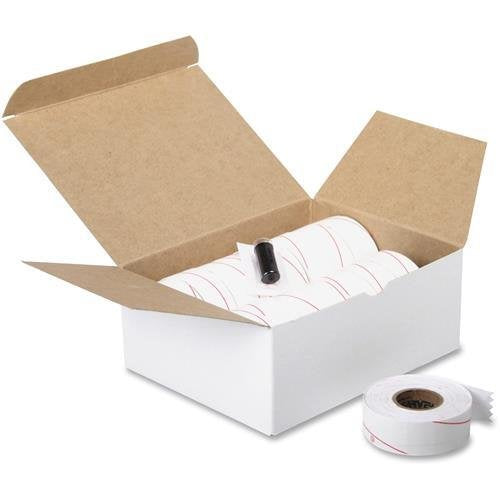 COS090954 - Garvey Contact 22-77 Labelers 2-Line White Labels 16 Rolls