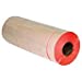 Contact 2216 Red Labels, No Security Cuts, 9 Rolls of 1000 Labels