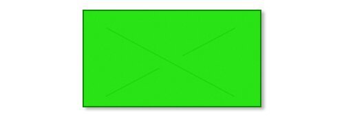 Gx2212, Etiqueta, verde en blanco (desde 2212 hasta 04.580)