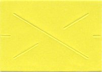 GX 1812 Garvey Yellow Blank Labels (14,000 Labels)