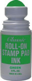 Roll-on Stamp Pad Ink - Green