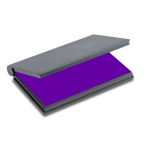 Shiny Stamp Pad with Purple Ink