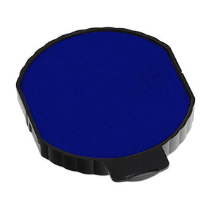 Trodat 6/15 Round Replacement Pad for the 5215 Stamp and 5415 Dater, Blue Ink