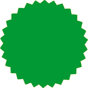 Blank Certificate Seal - Green