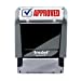 Trodat Printy 65% Recycled 4912 Self-Inking Message Stamp, Approved