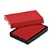 Identity Group P4729RD Trodat T4729 Dater Replacement Pad, 1 9/16 x 2, Red (USSP4729RD)