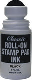 Roll-on Stamp Pad Ink - Black