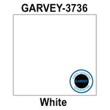 80,000 (2 Cases) GENUINE GARVEY 3736 White (37 x 36) SQUARE General Purpose Labels: 20 ink rollers - no security cuts