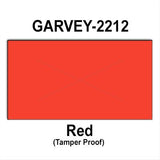220,000 Garvey Compatible 2212 Warm Red General Purpose Labels to fit the G-Series 22-6, G-Series 22-7, G-Series 22-8 Price Guns. Full Case + includes 20 ink rollers.