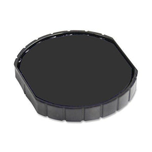 Cosco R 30 Round Stamp Replacement Pad, Black Ink