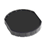 Cosco R 30 Round Stamp Replacement Pad, Black Ink