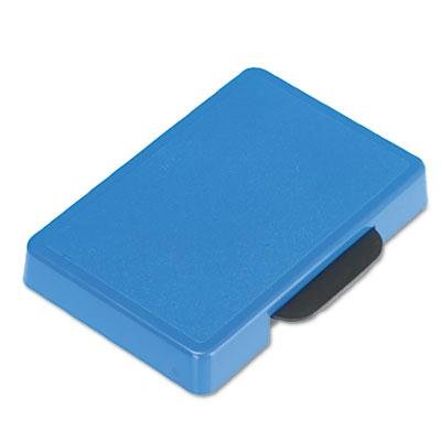 Identity Group - 4 Pack - Trodat T5460 Dater Replacement Ink Pad 1 3/8 X 2 3/8 Blue 