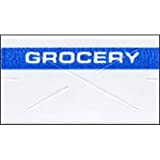 Garvey Preprinted GX2212 White/Blue Grocery Labels for a 22-6, 22-7 and 22-8 Labeler