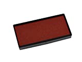 Cosco 065318 Premium Replacement Ink Pad For Self-Inking COSCO 2000 Plus P40 Stamp,  1-1/4" x 2-1/2", Red Ink