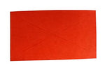 Garvey 2212 Fluorescent Red Labels, Sleeve of 9 Rolls plus 1 Ink Roller