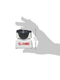 ACCU-STAMP2 Message Stamp with Shutter, 1-Color, SCANNED, 1-5/8" x 1/2" Impression, Pre-Ink, Red Ink (035605)