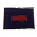 S-400-7C Shiny Replacement Blue/Red Ink Pad for Shiny SD826D 2 Color Dater