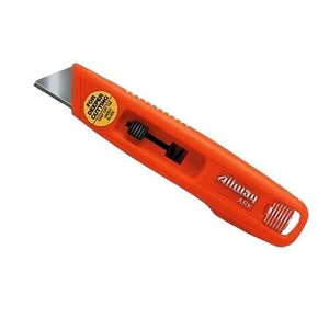 Garvey CUT-40525, Plastic Retractable Safety Knife, Fluorescent Red (Pack of 144 pcs)