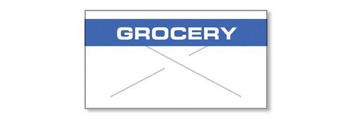 GarveyGx2212, Label, White/Blue Grocery RC (2212-05310)