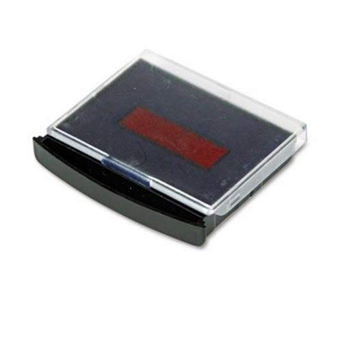 COSCO 061961 Replacement Ink Pad for 2000 Plus Two-Color Word Daters, Blue/Red