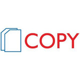 Cosco COS035532 Red/Blue Shutter Stamp