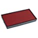 2000 Plus Replacement Ink Pad for Cosco Printer 50 Self-inking Stamp, Red Ink