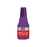 Cosco VIOLET, water based re-fill Ink for Cosco, Trodat, Ideal, Shiny self-inking stamps