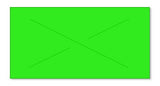 Garvey Products Gx3719 Fluorescent Green Blank Labels (3719-10760), 5 Rolls per Sleeve