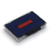 Trodat 5440# Professional Date Stamp Ink Pad, Model 6/53/2 Color red/Blue, Item 74515