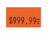Garvey Florescent Red Pricing Label Kit, Number of Lines 1 - pkg. of 3