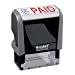 Paid Trodat Printy 4912 Self-Inking Two Color Stock Message Stamp