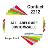 220,000 Contact 2212 (Special Packaging) "SALE" Fluorescent Red General Purpose Labels to fit the Contact 22-6, Contact 22-7, Contact 22-8 Price Guns. Full Case + includes 20 ink rollers.