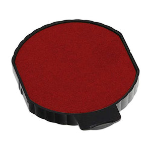 Trodat 6/15 Round Replacement Pad for the 5215 Stamp and 5415 Dater, Red Ink