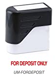 FOR DEPOSIT ONLY - Ultimark Stock Message Pre-Inked Stamp