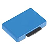 U. S. STAMP & SIGN T5440 Dater Replacement Ink Pad, 1 1/8 x 2, Blue (P5440BL)