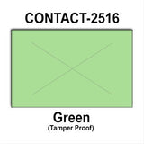 160,000 Contact compatible 2516 Green General Purpose Labels to fit the Contact 25-88, Contact 25-99, Contact 25-5 Price Guns. Full Case + includes 20 ink rollers.