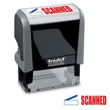 Scanned Trodat Printy 4912 Self-Inking Two Color Stock Message Stamp