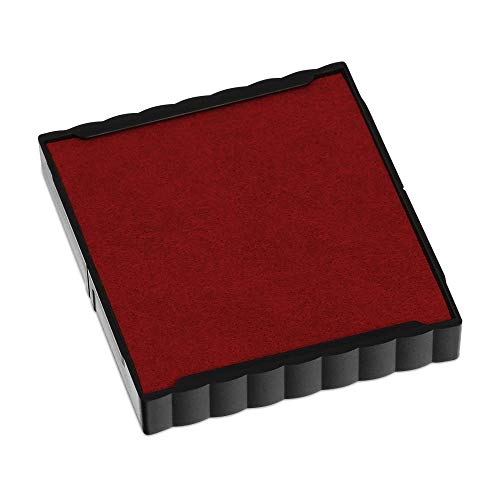 Trodat 6/4924 Square Replacement Pad for the 4924 Stamp & 4724 Dater, Red Ink