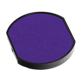 Trodat 46040 Replacement Ink Pad for the Trodat 46140 Date Stamp, Violet Ink, 2 pack