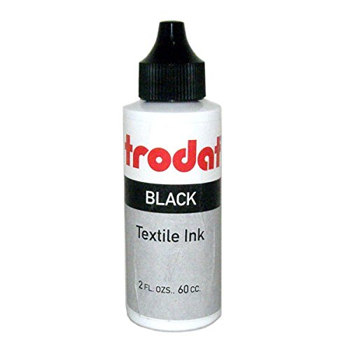 Trodat Textile and Clothing Marker Ink, 60 cc (2 oz) bottle