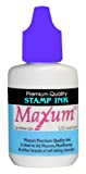 Maxum Premium Quality Stamp Ink, 1/2 Oz. Bottle (Purple)