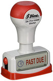 Shiny Title Stamp - "Past Due", Two Color (TEN028)