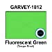 280,000 GENUINE GARVEY 1812 Fluorescent Green General Purpose Labels: full case - 20 ink rollers - tamper proof security cuts