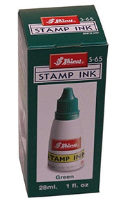Green Ink for Self Inking Stamps, by Shiny