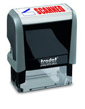 Scanned Trodat Printy 4912 Self-Inking Two Color Stock Message Stamp
