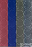 Foil Starburst Seals Assorted Colors, 100/pack