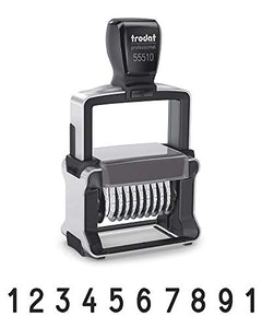 Trodat Professional Numbering Stamp 55510 10 Band Height: 5 mm